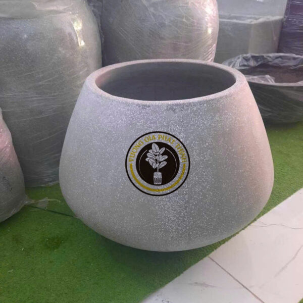 Chậu Đá Mài Bụng Bầu