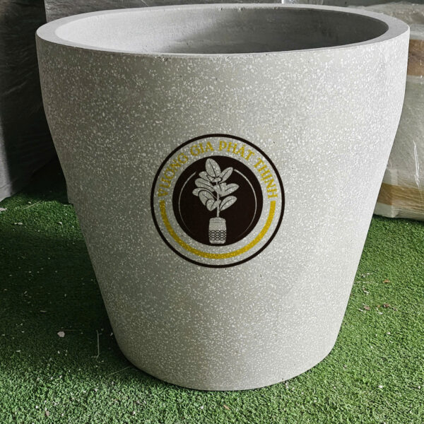 Chậu đá mài tròn vót