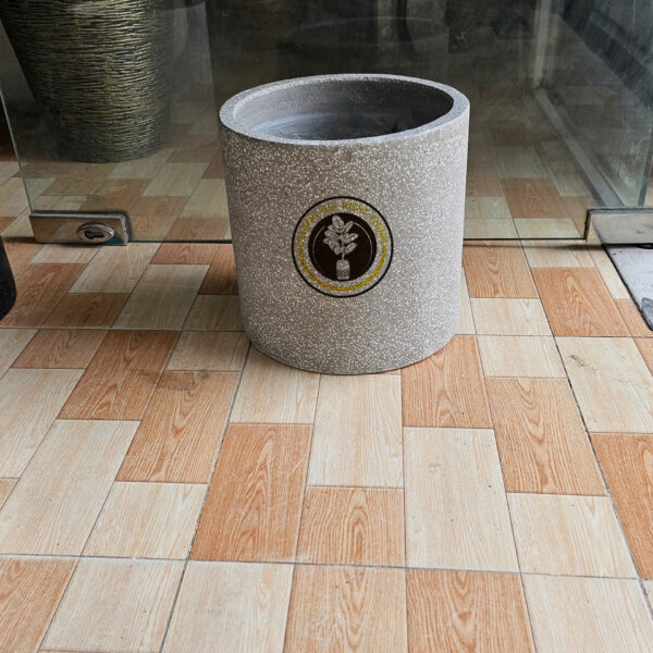 CHẬU ĐÁ MÀI TRỤ TRÒN THẤP