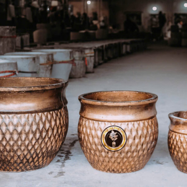 CHẬU XI MĂNG NHẸ KIM CƯƠNG SƠN