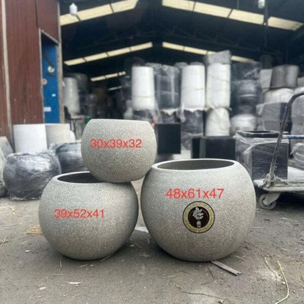 CHẬU ĐÁ MÀI LU TRÒN